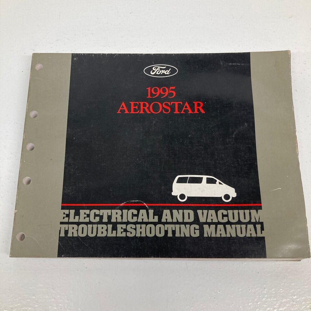 Ford Aerostar Electrical Vacuum Troubleshooting Manual 1995